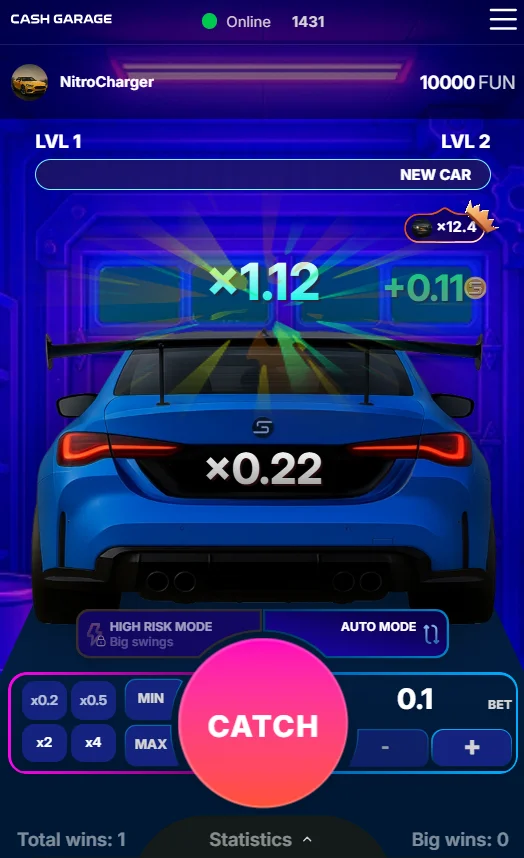 Cash Garage Spiel-Demo